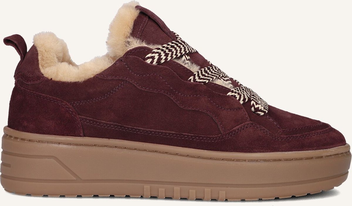 STEFANO LAURAN Anemone-88 Sneakers - Suède - Dames - Rood - Maat 39
