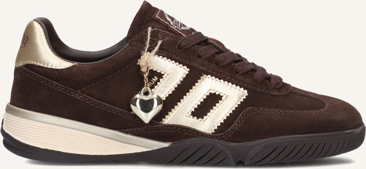 BACK70 Fireball Sneakers - Suède - Dames - Bruin - Maat 40