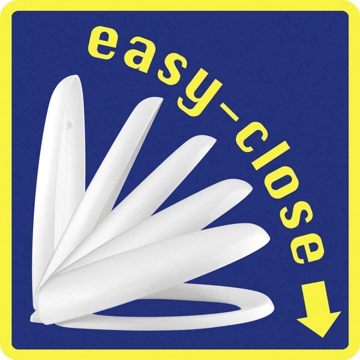 Toiletzitting met softclose mechanisme - Steentextuur - Modern design - Maximale hygiëne - ShopVlot