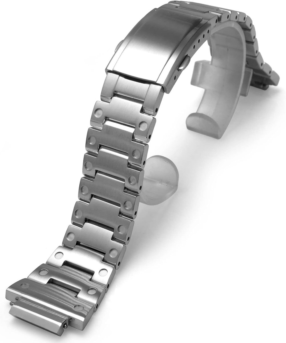 Heren Horlogeband - 316 RVS - Snelle Bevestiging - Perfect voor G-Shock GM5600 - ShopVlot