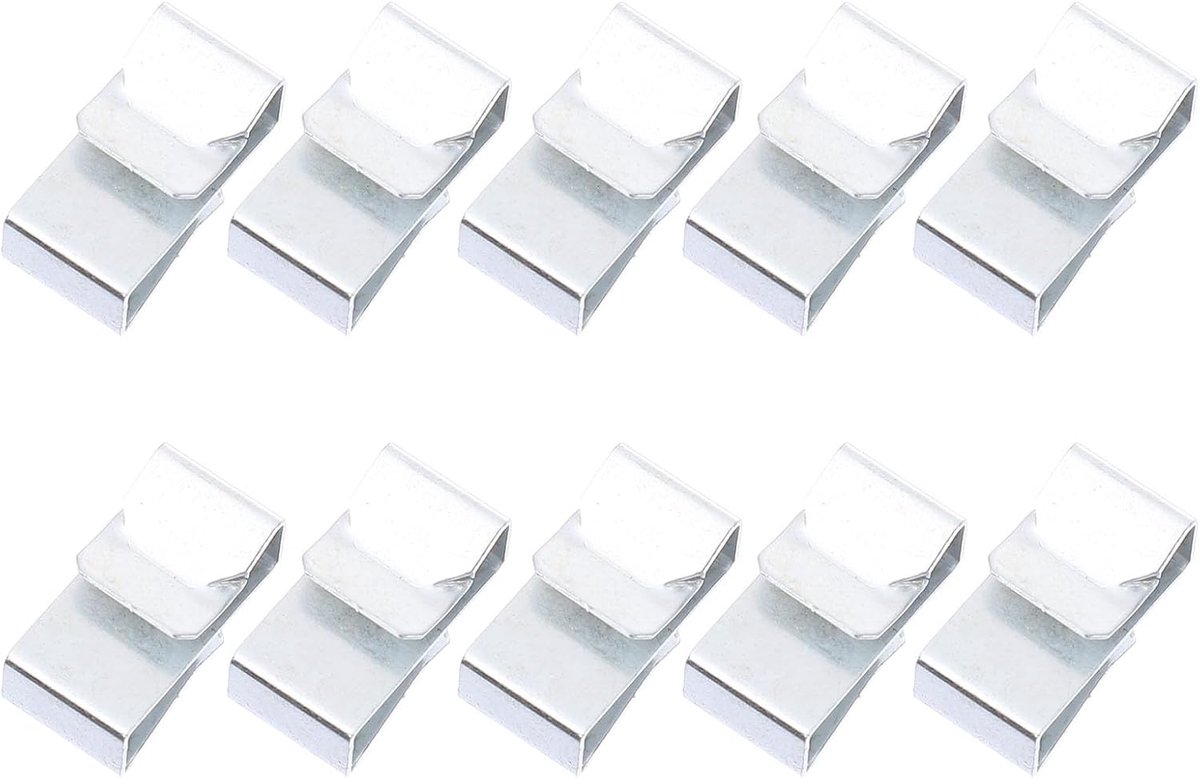 Kabelhouderset 25 stuks - robuust met metalen clips - eenvoudig te installeren - ideaal voor aanhangers en voertuigen - ShopVlot