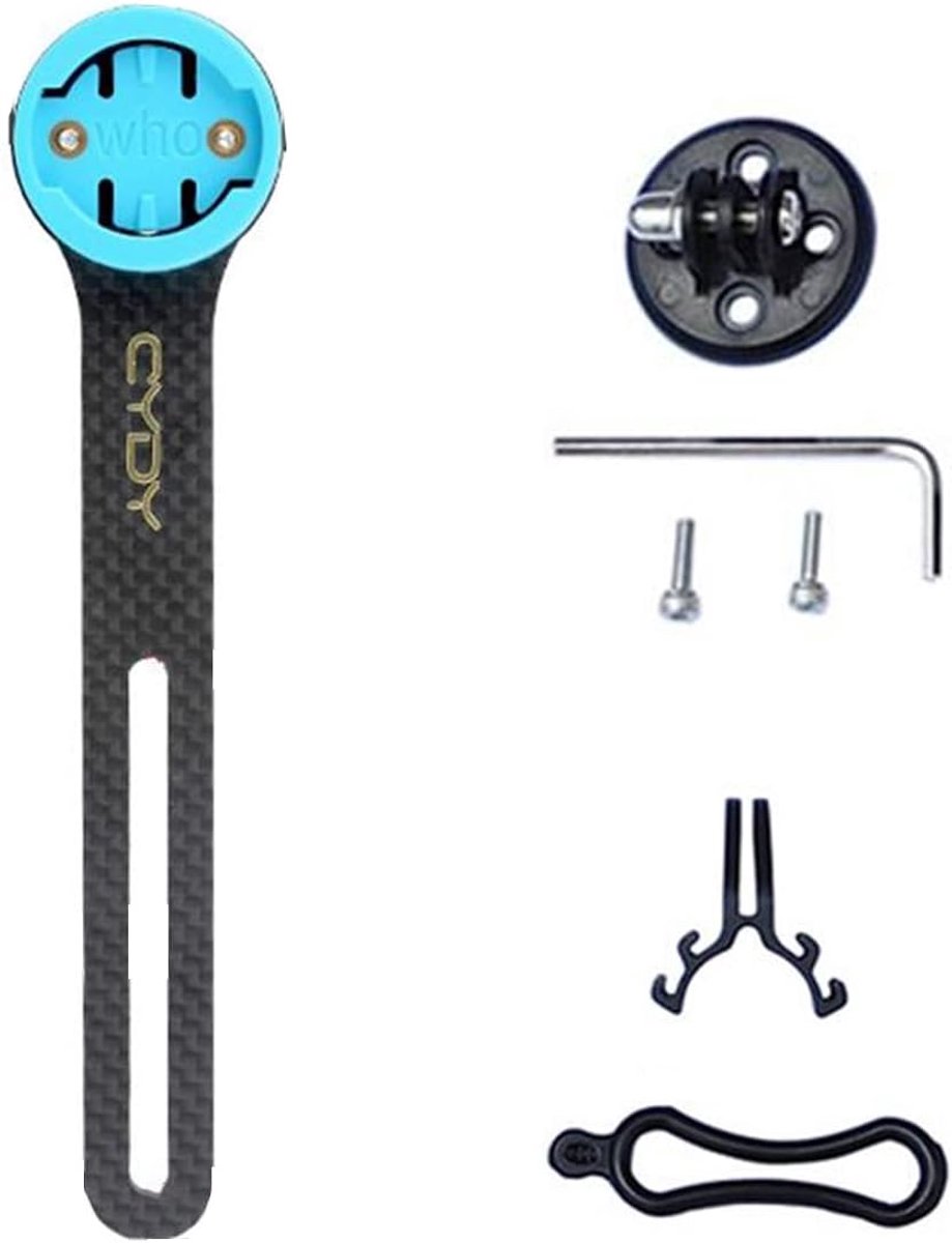 Fietscomputer Houder - Carbon Stuurbeugel - Voor Wahoo Series - Bevestig je computer eenvoudig - ShopVlot