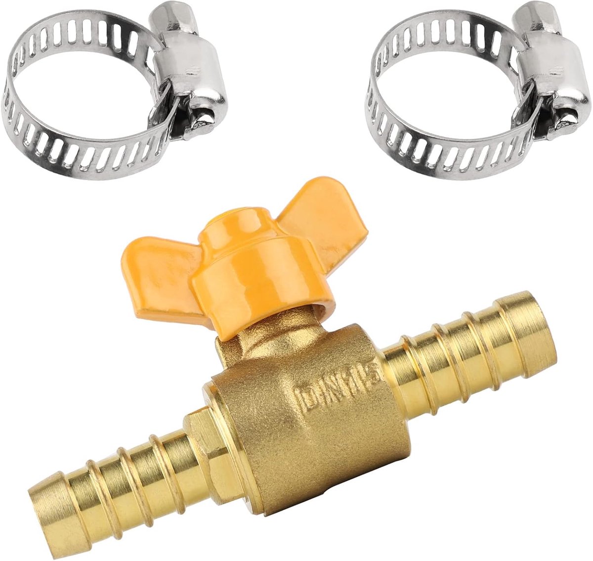 Kogelklep Y-distributeur 10mm - Messing - Corrosiebestendig - Betrouwbare verbinding - ShopVlot