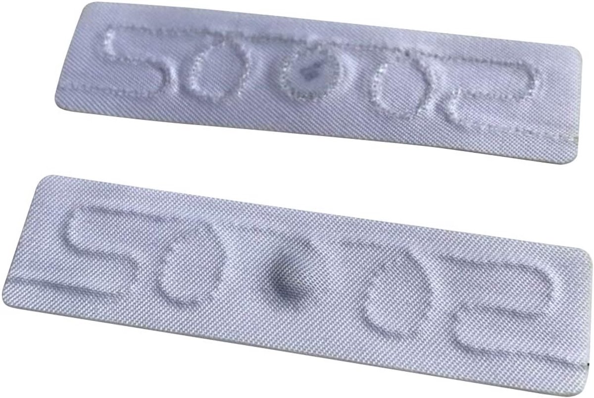 RFID textiel waslabel UHF - lange leesafstand - 5 stuks - betrouwbaarheid bij industrieel wassen - uniformbeheer - ShopVlot