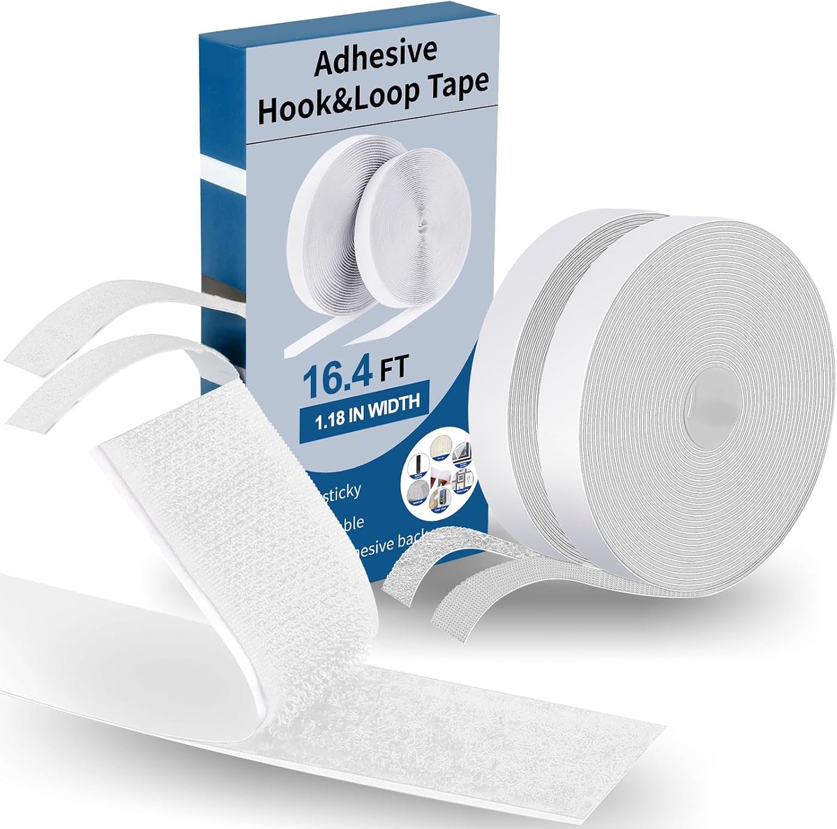 Tape zelfklevend 30 mm x 5 m - extra sterk - voor binnen en buiten - ideaal voor tapijt en naaien - ShopVlot
