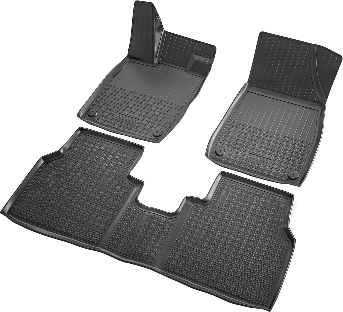 Rubbermatset Audi Q4 e-tron 2021 - 3D-rand - antislip - perfect passende automatten - ShopVlot