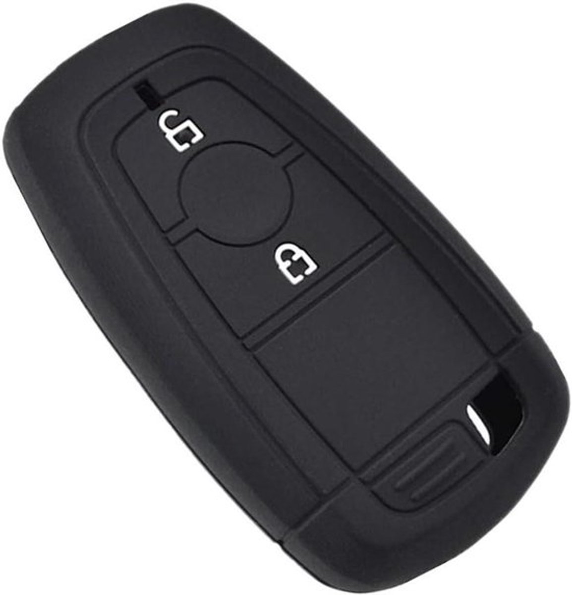 lhoesje voor Ford EcoSport - Keyless Smart afstandsbediening - hoesje - Zwart