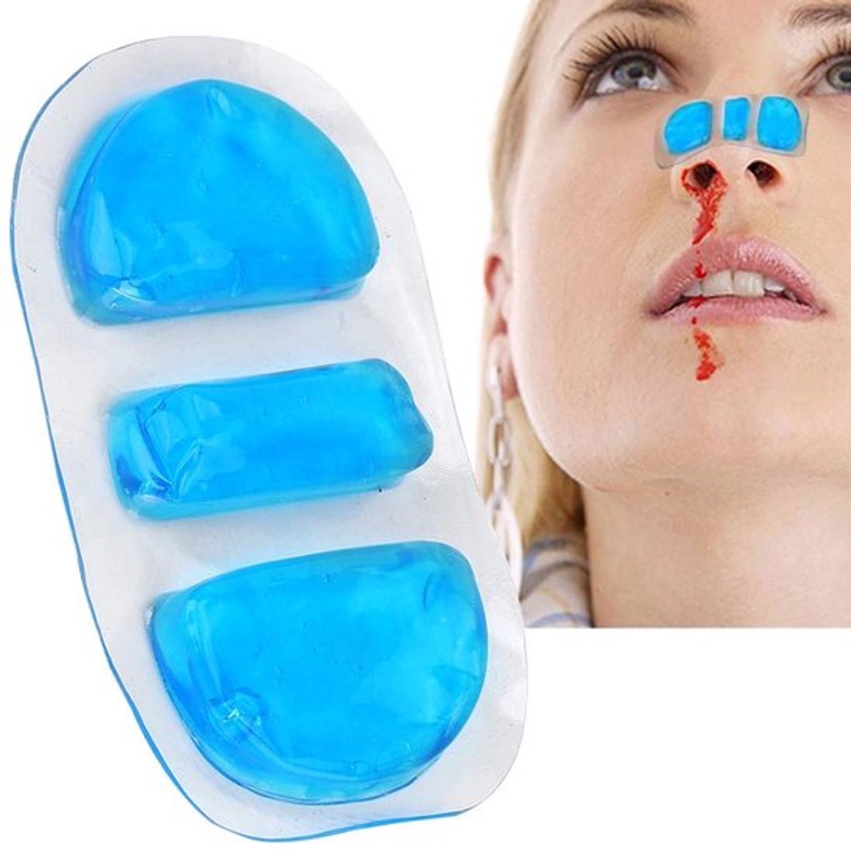 Waanzinnige aanbieding: Herbruikbaar koud kompres voor de neus, koudetherapie voor verkoeling.