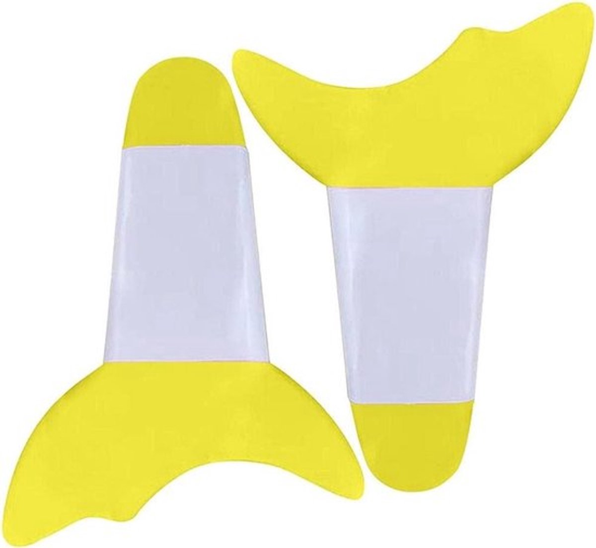 Wimper Shield Applicator Guard Tool - 2 Stuks voor nauwkeurige wimpermake-up en oogschaduw - Geel