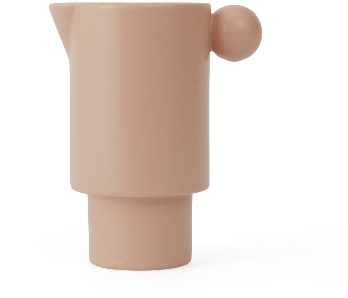 Merkloos handgemaakte Porseleinen melkbus - Scandinavisch design