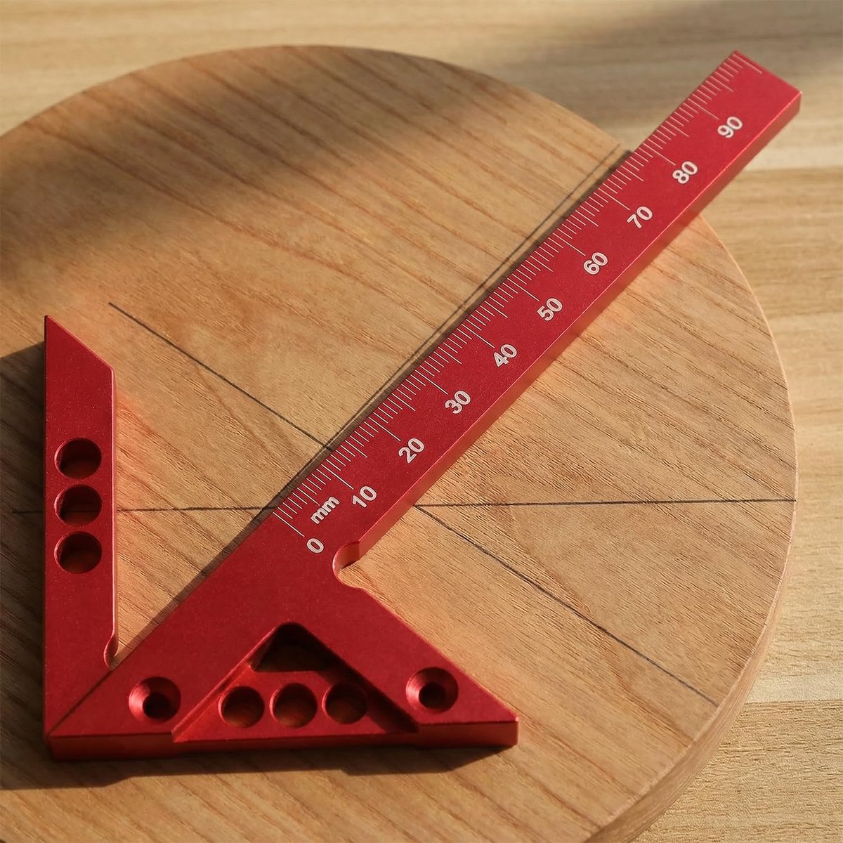 Center Finder - Hoogprecisie Aluminium Scoring Tool - Multifunctioneel en Snel Markeren - ShopVlot