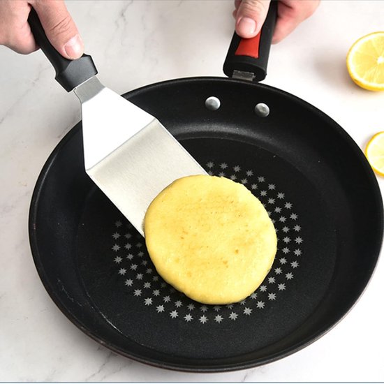 Spatels, Braadspatel en Braadlift voor Binnen en Buiten, Roestvrij Staal Gebruiksvoorwerpen Geweldig voor BBQ Grill Flat Top — afbeelding 2