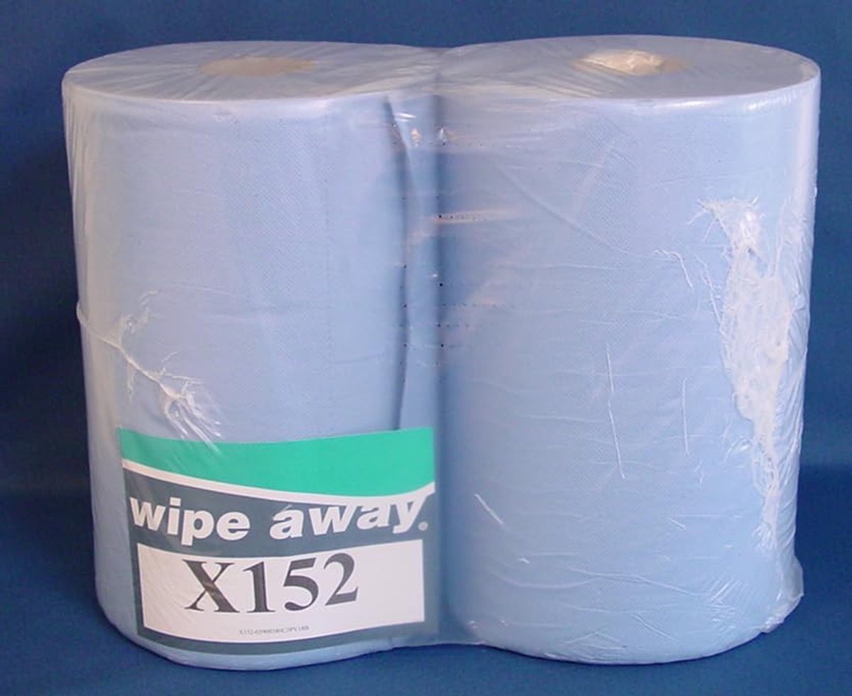 Keukenrol Maxi-Wipe Away X152 - Wafelpapier - Maximale absorptie - Ideaal voor intensief gebruik - SnelShoppen