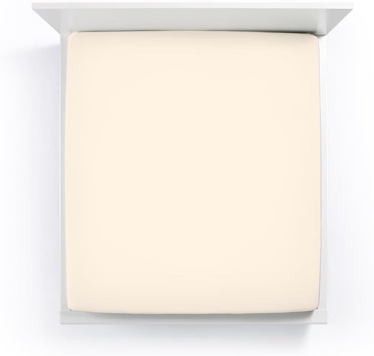 Fitted sheet Bella Donna eenpersoons - single jersey - elastisch - geschikt voor waterbedden - SnelShoppen