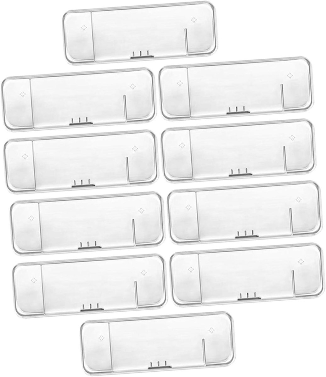 Scheermes Houder - Scheermes Opberger - Veilig Opbergen - Transparant Plastic - 14.7 x 5.7 cm - Transparant
