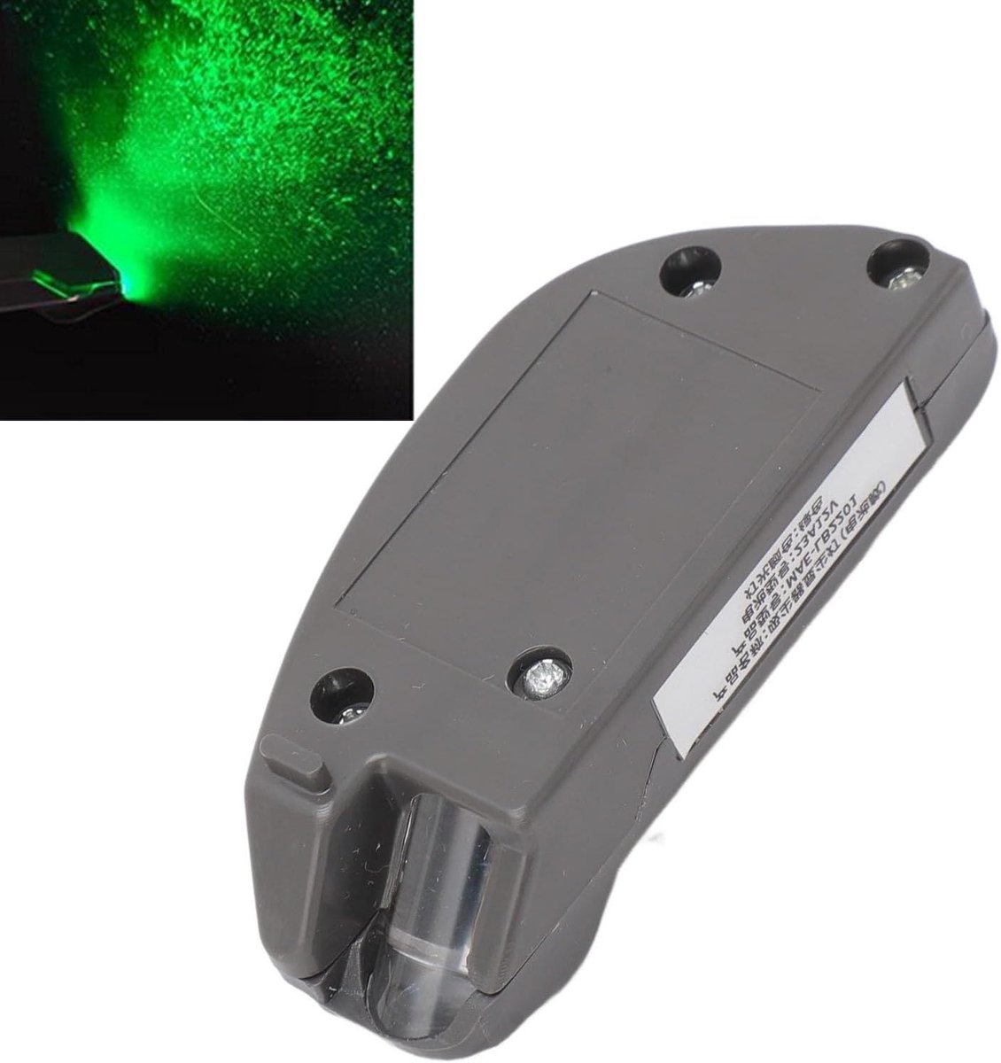 Stofzuigerlamp - Stofdetector Licht - Grondig Schoonmaken - Groen LED Licht - 10.5 x 7.6 x 3.7 cm - Niet gespecificeerd