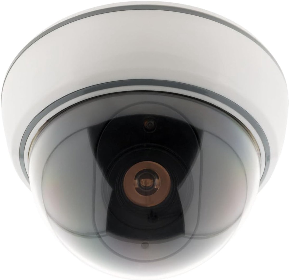 - Nep Binnenbewakingscamera Met LED - Realistische Nabootsing Van Een CCTV-camera - LED-afschrikmiddel Dat Opnemen Simuleert - Op Batterijen - Zwart