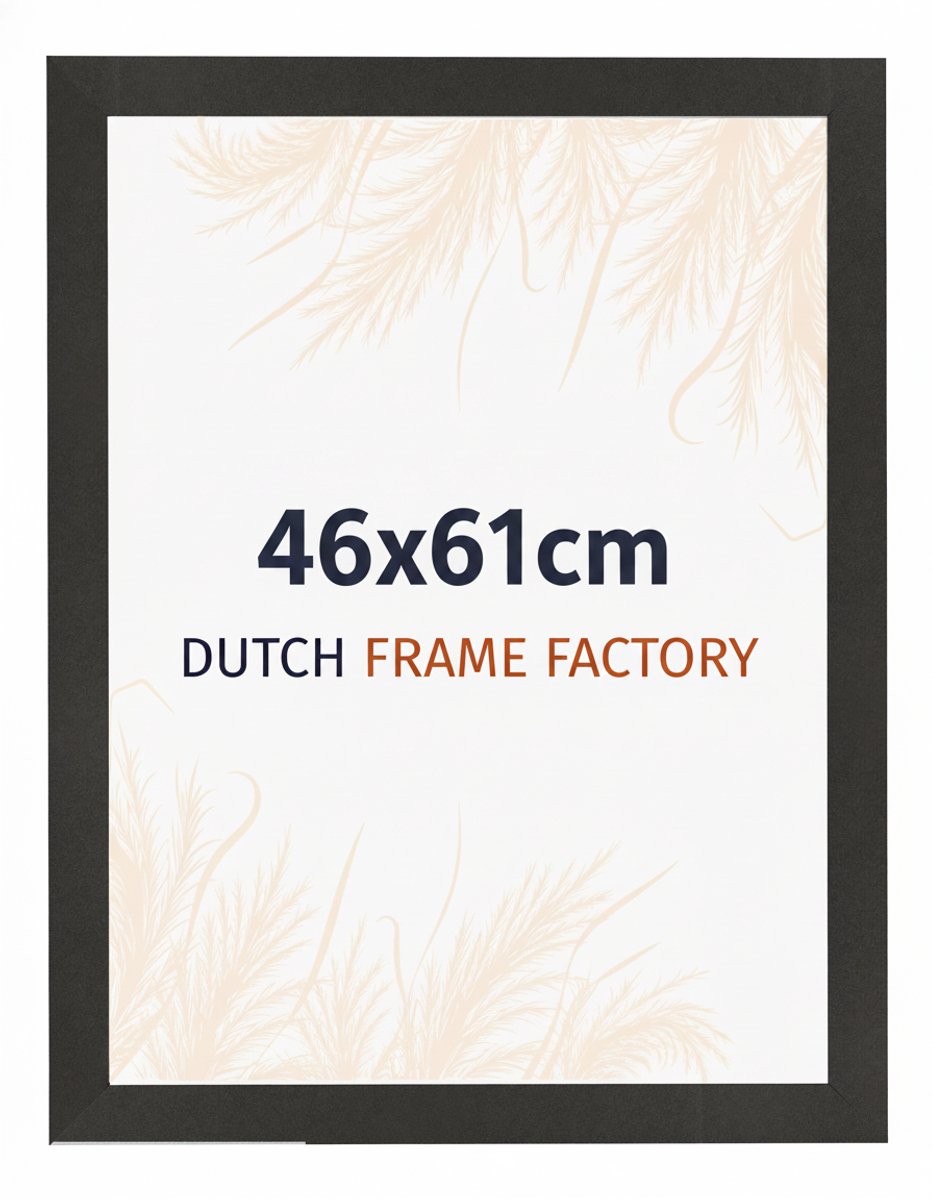 Fotolijst 46x61 cm - MDF - Zwart Mat - Benno