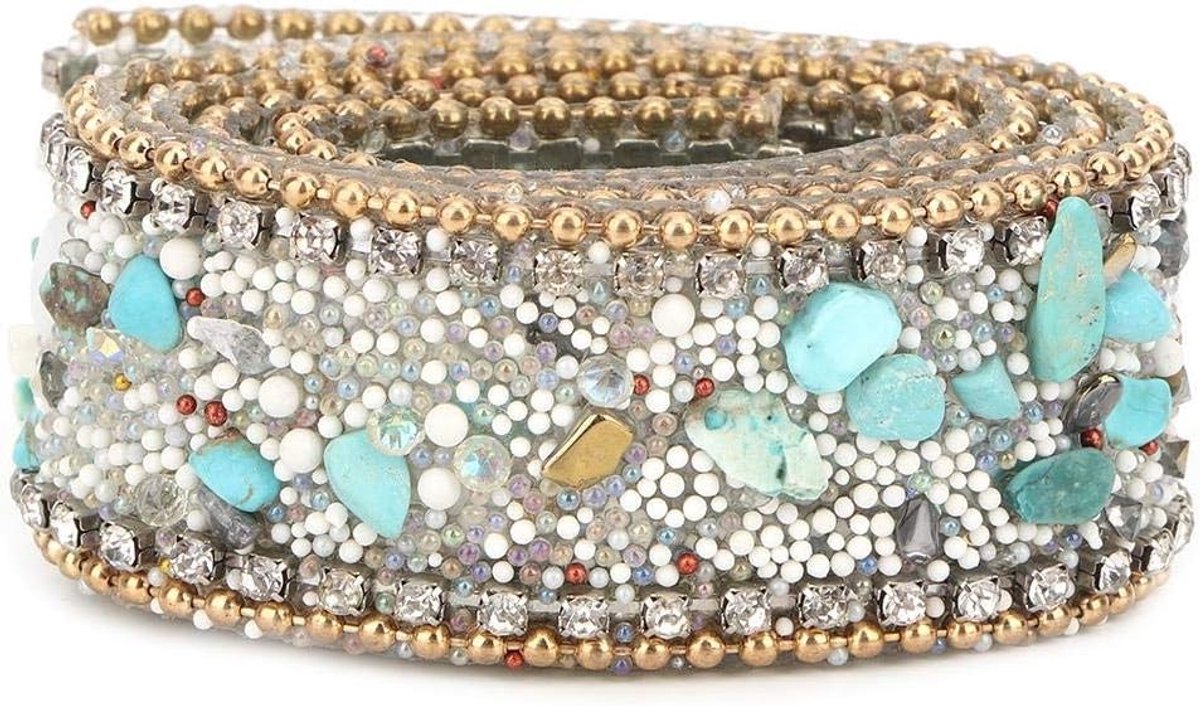 Elegante 2.5cm Kristallen Strass Riem voor DIY Naaiprojecten, Versieringen voor Bruidsjurken, Hoeden en Lampen