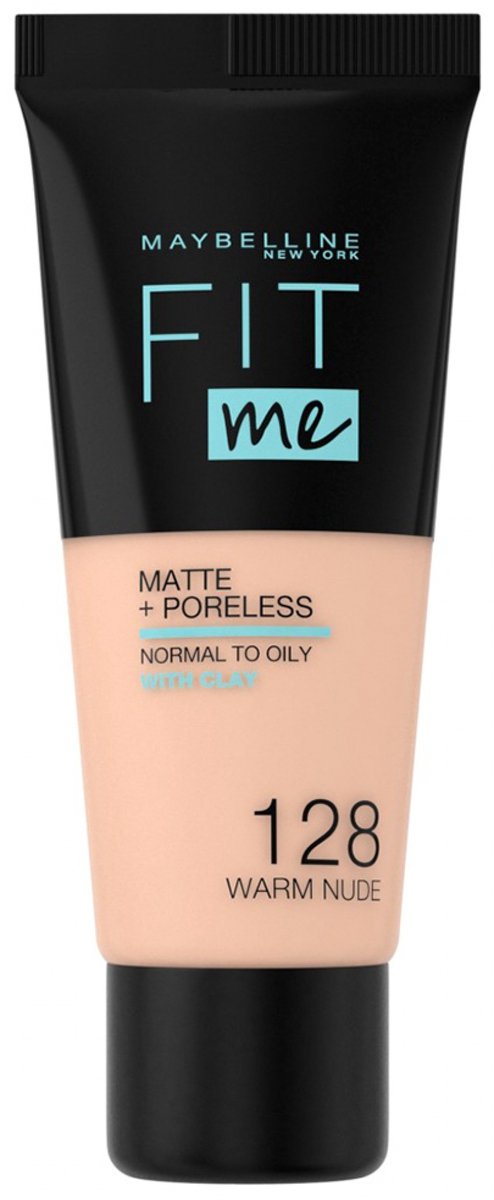 Maybelline Fit Me Matte & Poreless Foundation - 128 Warm Nude