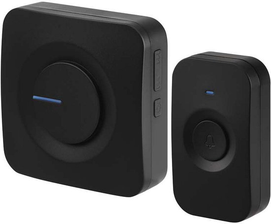 EMOS Draadloze deurbel voor thuisgebruik, werkt op 3 AAA-batterijen, P5728 — afbeelding 3