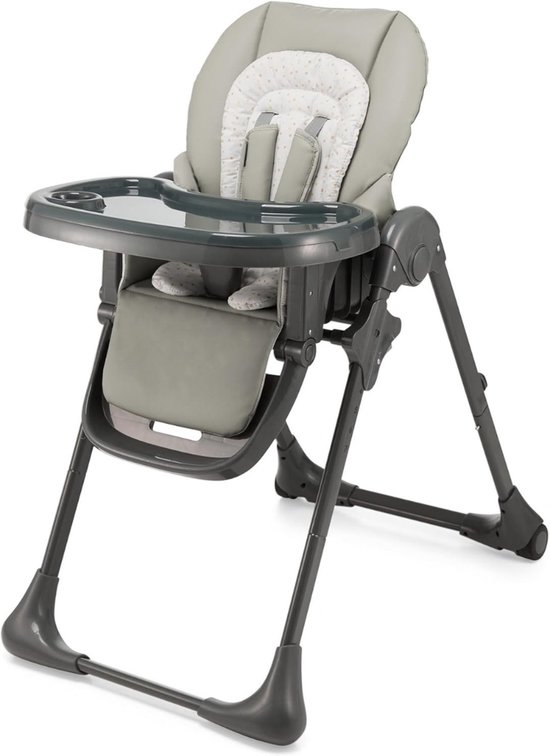 KAD® Kinderstoel - 2-in-1 - Baby Eetstoel - Kinder Eetstoel - Zwart/Grijs - 85cm x 56cm x 101cm van kad — afbeelding 2