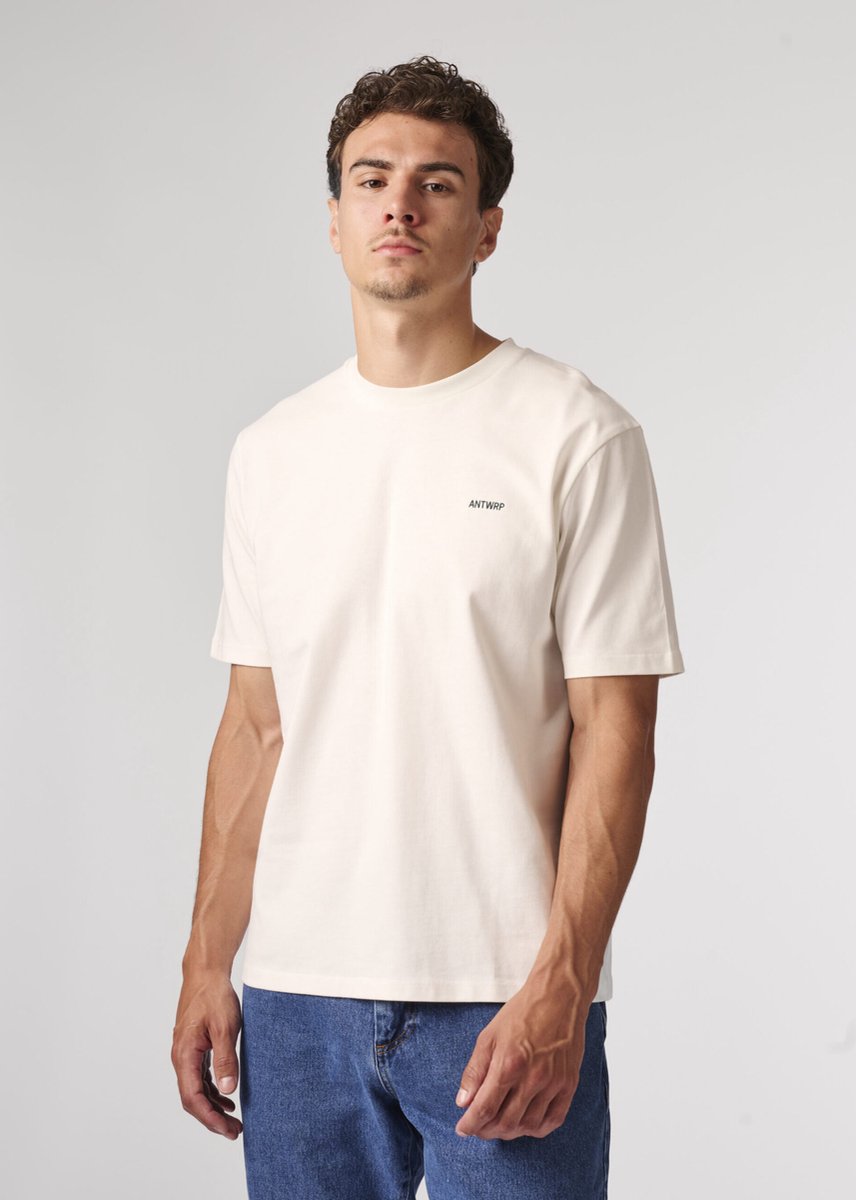 ANTWRP - Heren t-shirt - Maat XL - Mannen - Creme -