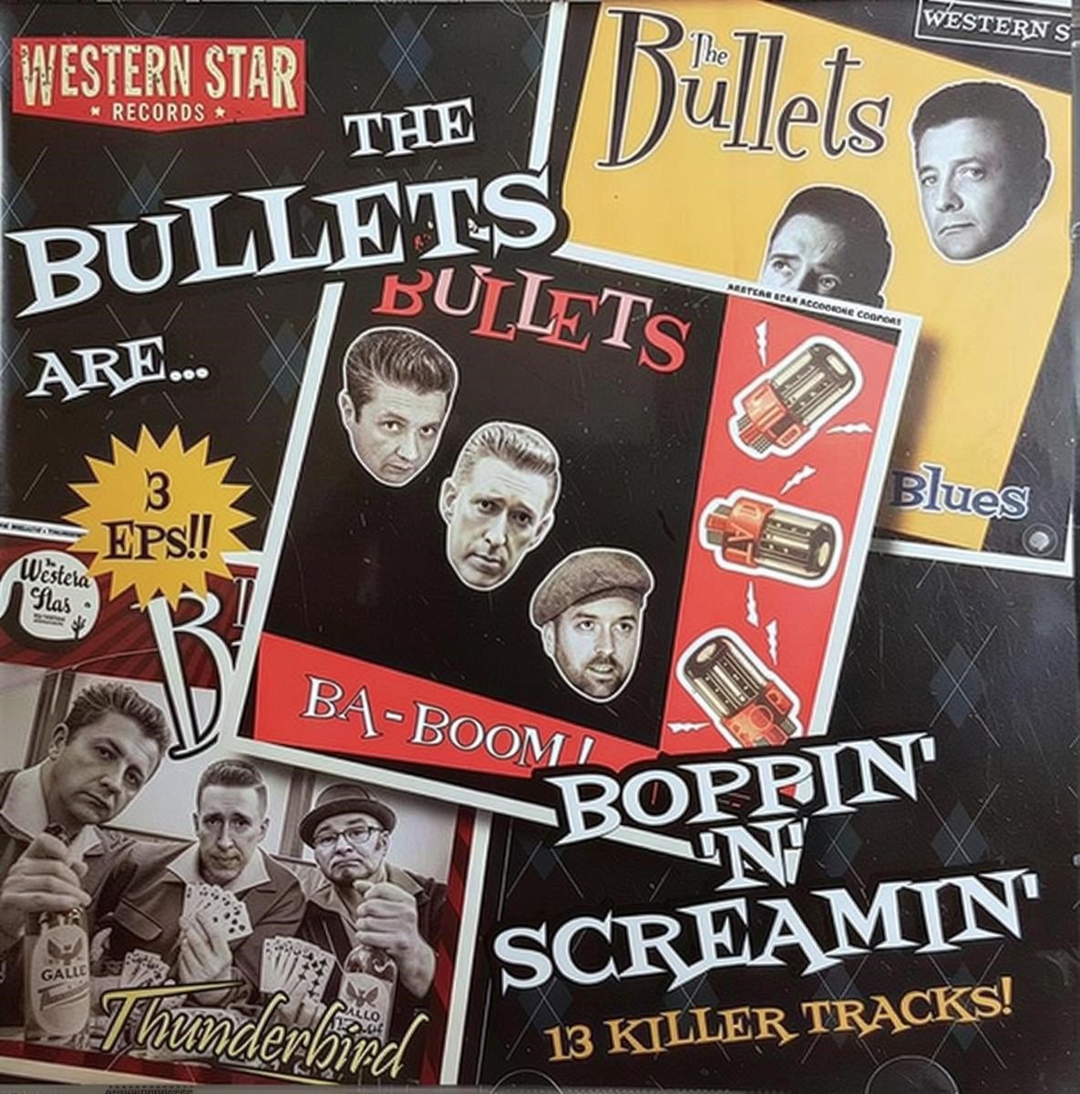 The Bullets - Boppin 'N' Screamin' (CD)