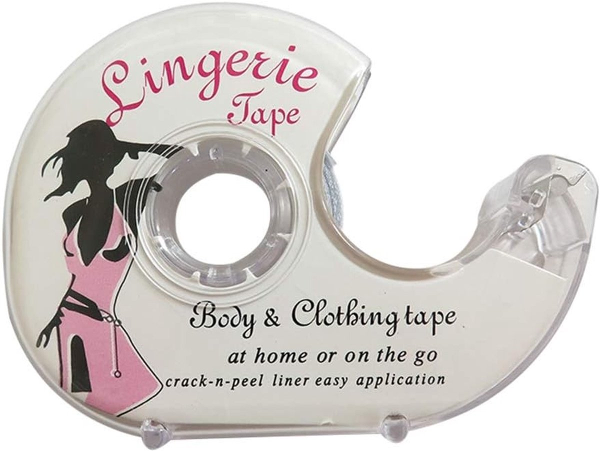 Dubbelzijdig Kleding Tape 5M - Hypoallergeen PET Plakband met Sterke Grip voor Jurken en Feestoutfits