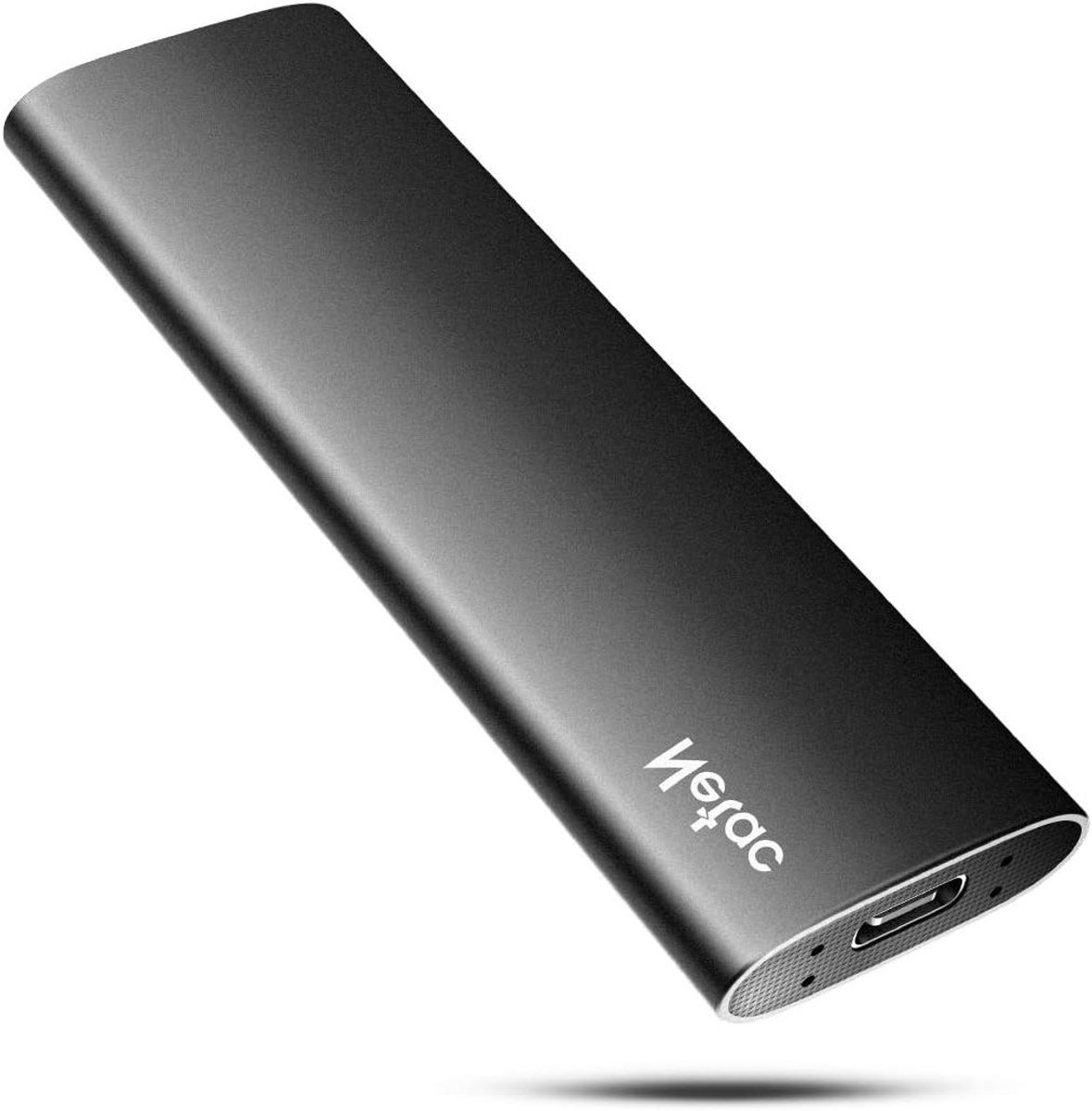 Externe SSD - Draagbare Opslag - Snelle Data Overdracht - Schokbestendig Ontwerp - 1TB - Zwart