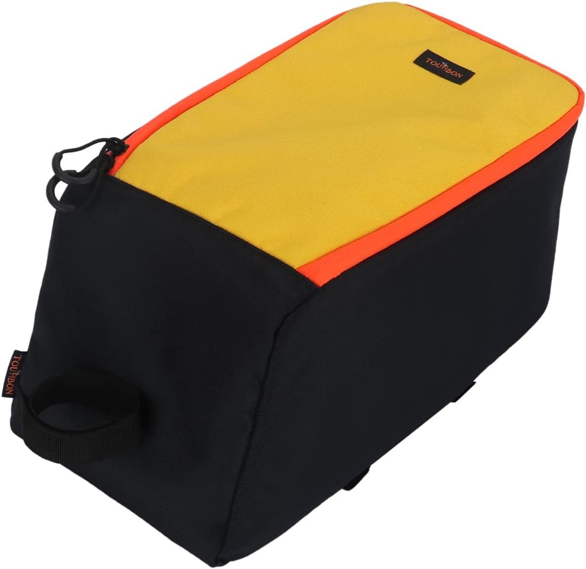 TOURBON Nylon Bicycle Rear Bag Padded Trunk Cargo Storage Pack for Outdoor Travel Picnic - ShopVlot