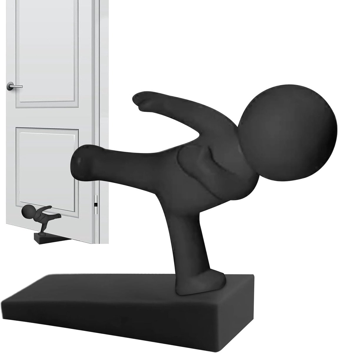 Deurstopper Rubber - Vloerstopper Deur - Thuis Gebruik - Schattig Figuur Ontwerp - 11 x 7 x 7 cm