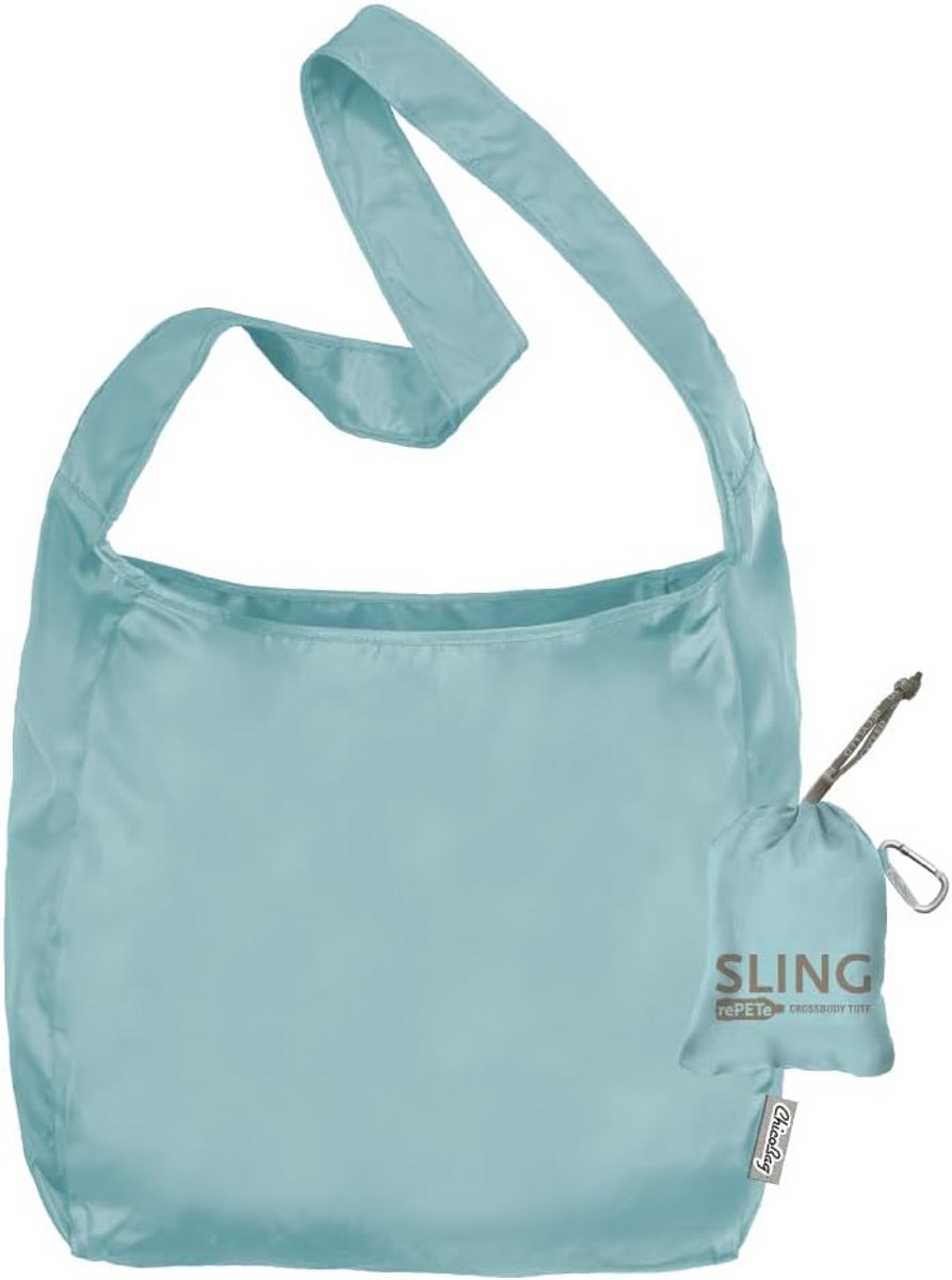 Draagtas Sling - Messenger tas - Dagelijks boodschappen - Milieuvriendelijk materiaal - 33 x 38 cm - Niet gespecificeerd