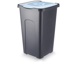 Artgos - Afvalcontainer - Blauw - 50L - Sorteer