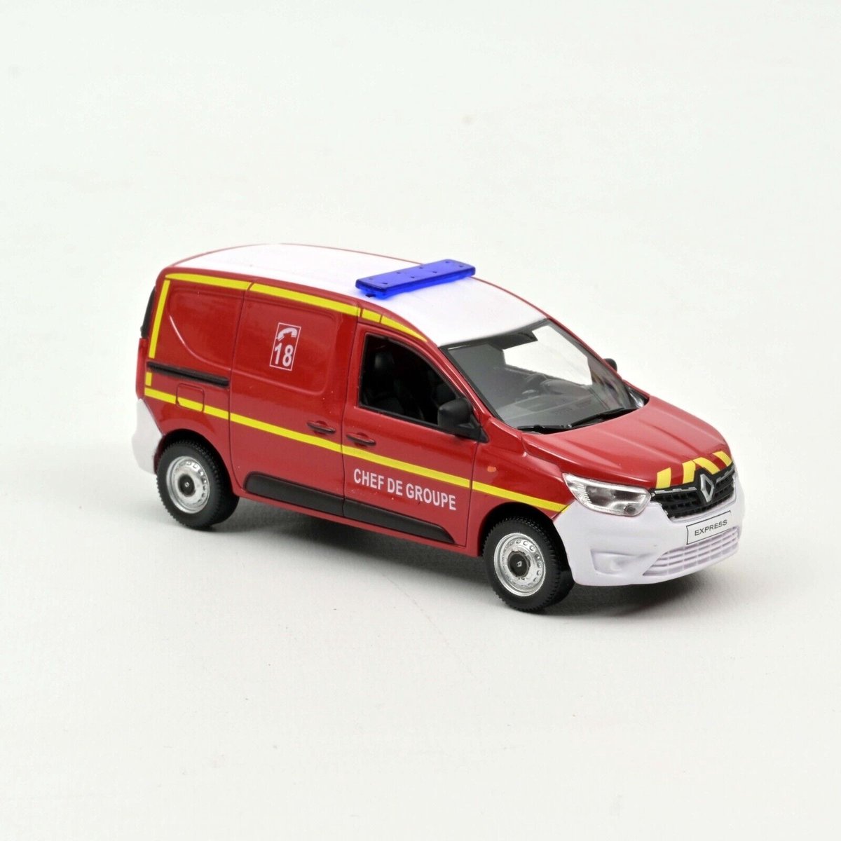 Renault Express 'Pompiers Chef de Groupe' 2021 - 1:43 - Norev