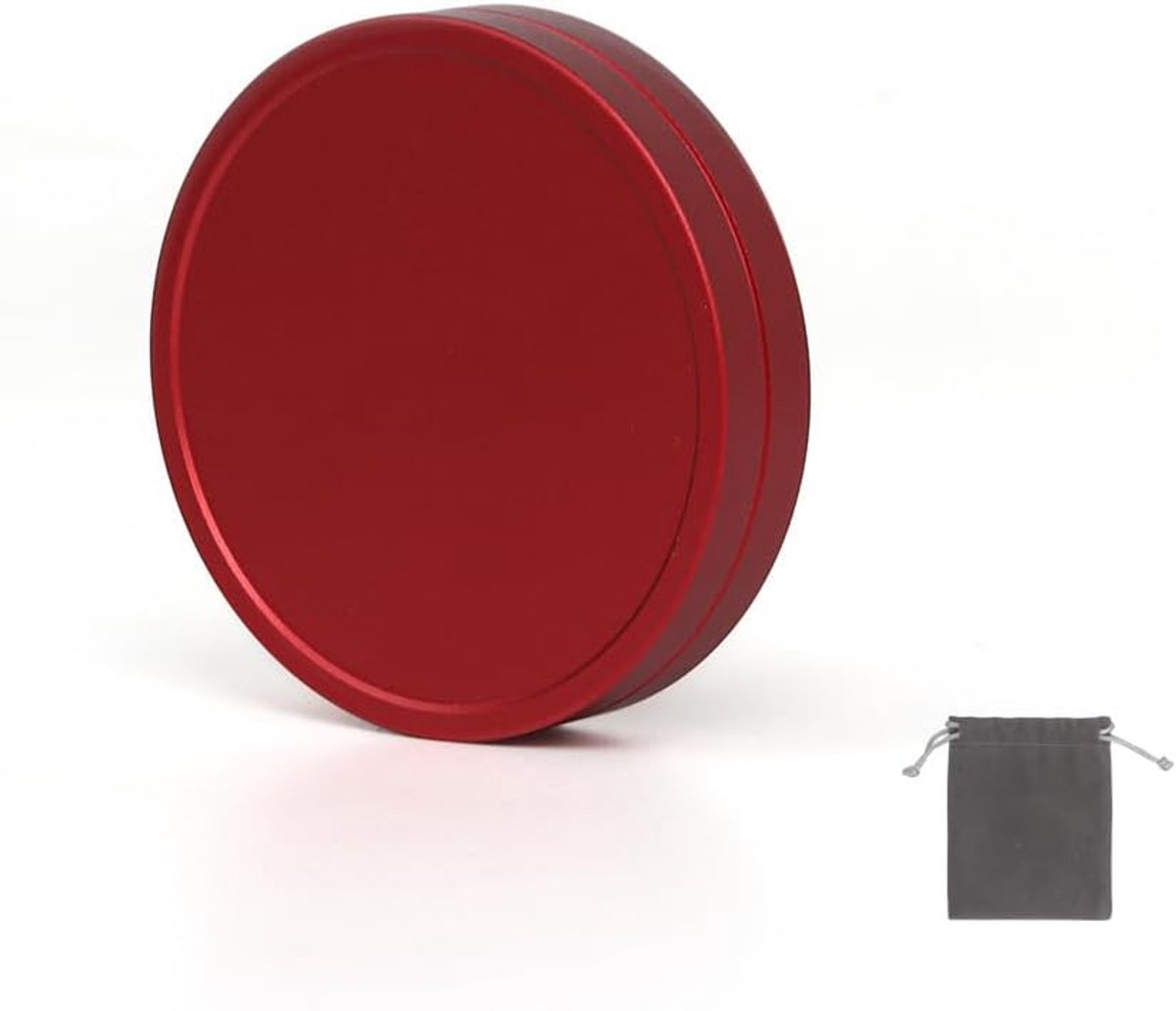 Lensdop - Lensdeksel Camera - Camera Beschermen - Aluminium Legering - 5.5 x 1.1 x 5.5 cm - Grijs