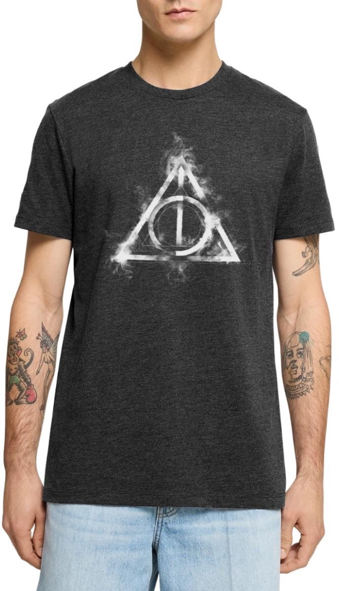 Harry Potter Relieken Van De Dood Premium T Shirt Heren