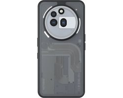 Hoesje Geschikt voor Nothing Phone (3a) Pro - Matte Back Cover Zwart