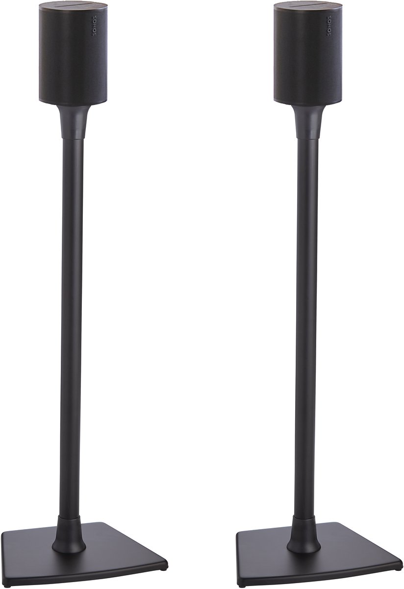 SANUS WSSE12-B2 - FIXED SPEAKER STAND SONOS ERA 100 - PAIR - BLACK