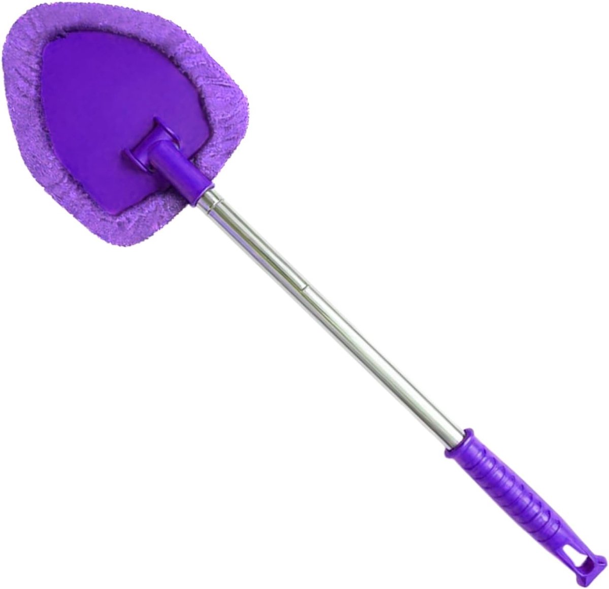 Ruitenreiniger - Autowisser Glasreiniger - Voertuigonderhoud - Telescopische Handgreep - 47.4 cm - Paars