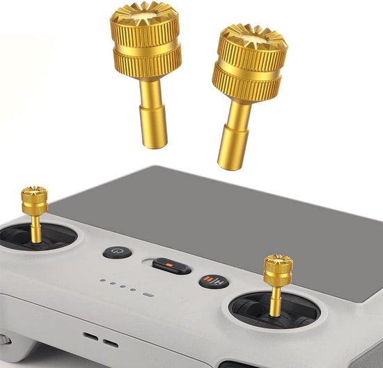 Rocker Joysticks - Stuurknoppen - Afstandsbediening - Verbeterde Grip - 2 Stuks - Goud — afbeelding 3