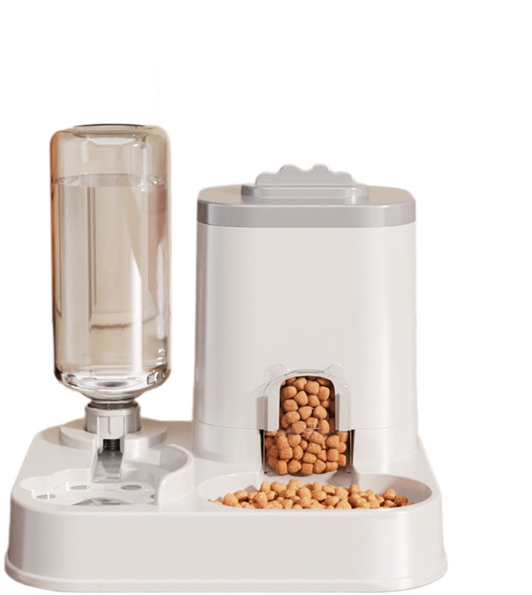 F&M RATES Automatische Voerautomaat met Waterfles 2-in-1 - F&M RATES - €33,79