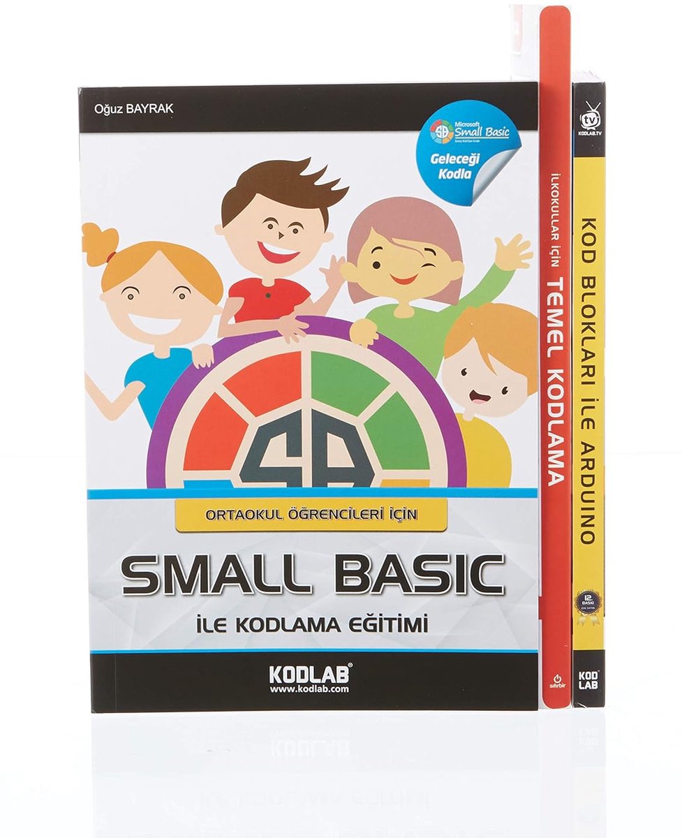 Kodlama Seti - Programmeerset - Kinderen Leren - 3 Boeken - 15x21 cm - Niet gespecificeerd