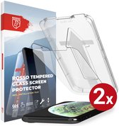 2-Pack Rosso Screenprotector Geschikt voor Apple iPhone XS Max | 9H Tempered Glass | Beschermglas | Glasplaatje | Case Friendly | Met Installatietray | Eenvoudige montage