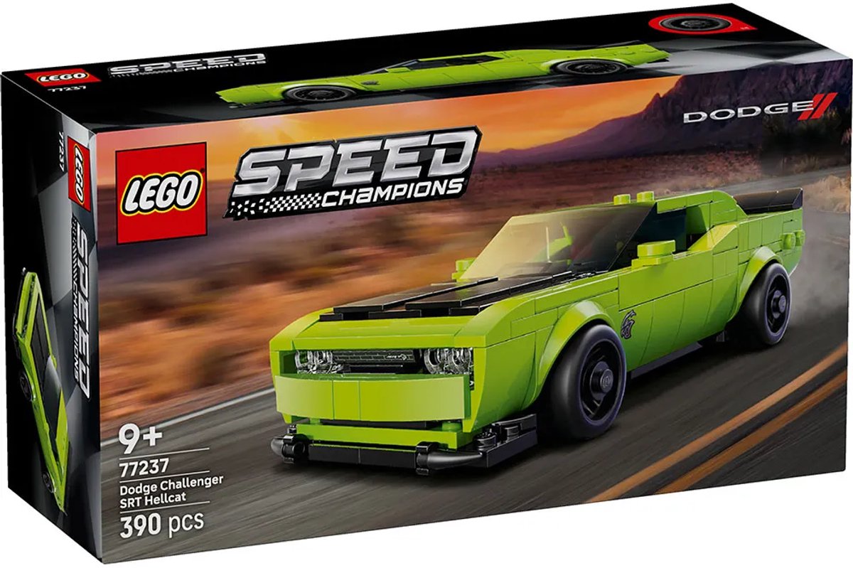 LEGO® Speed Champions Dodge Challenger SRT Hellcat Sportauto - 77237 — afbeelding 24