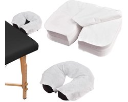 Massagebedhoes, 200 stuks ultrazachte, niet-klevende platte