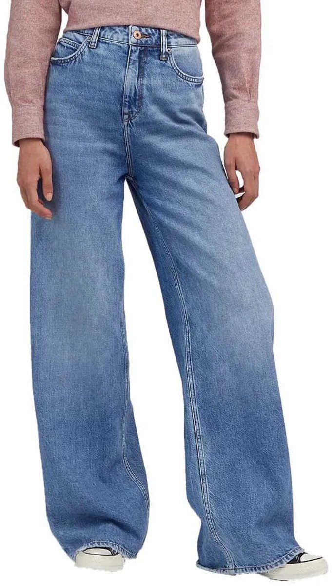Lee Stella A Line Wide Leg Fit Spijkerbroek 30 35 Vrouw Take The Hint
