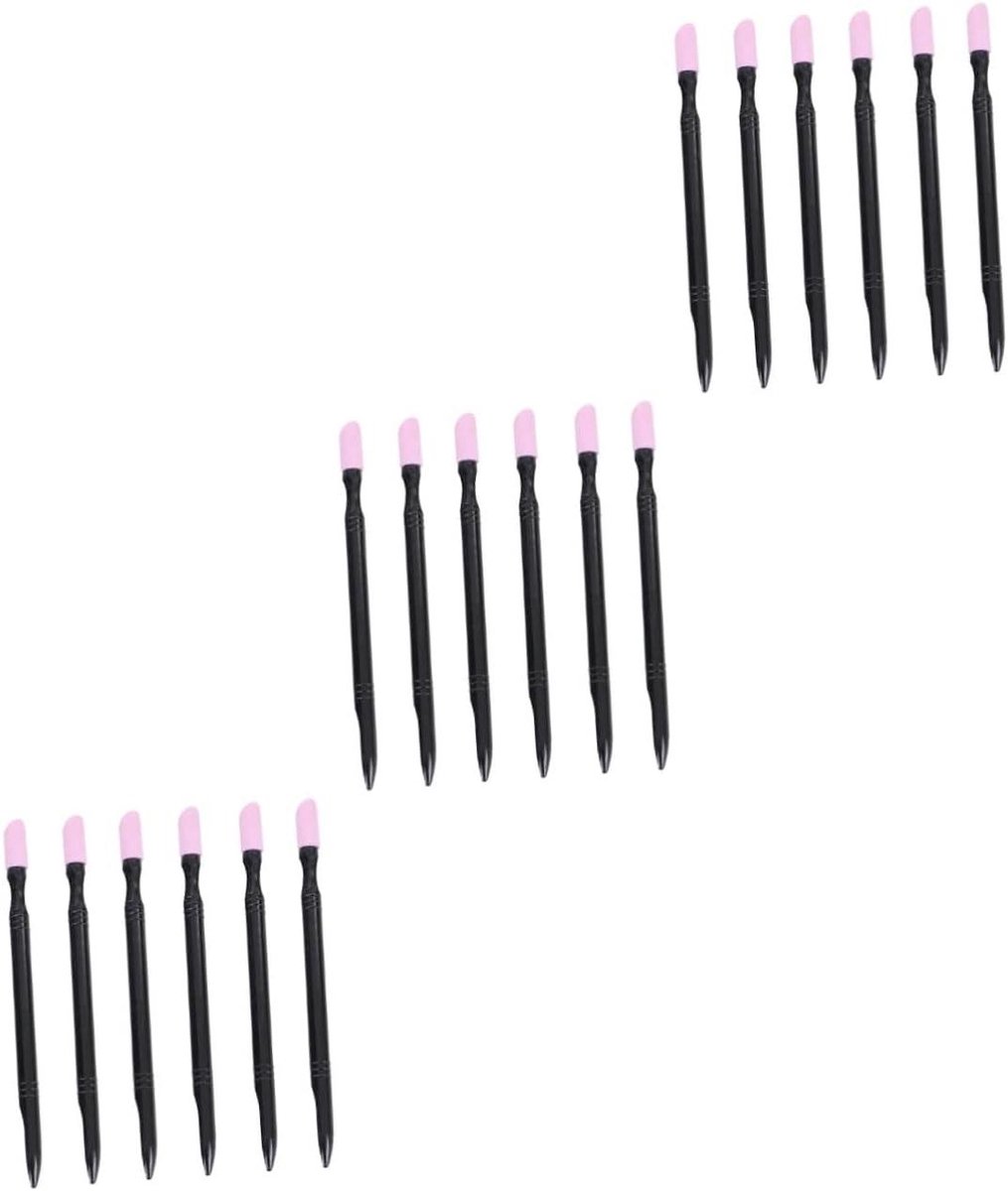 Nagelgereedschapset - Nagelvijlen set - Nagels verzorgen - Pen-vorm ontwerp - 115 x 3 x 1 cm - Zwart