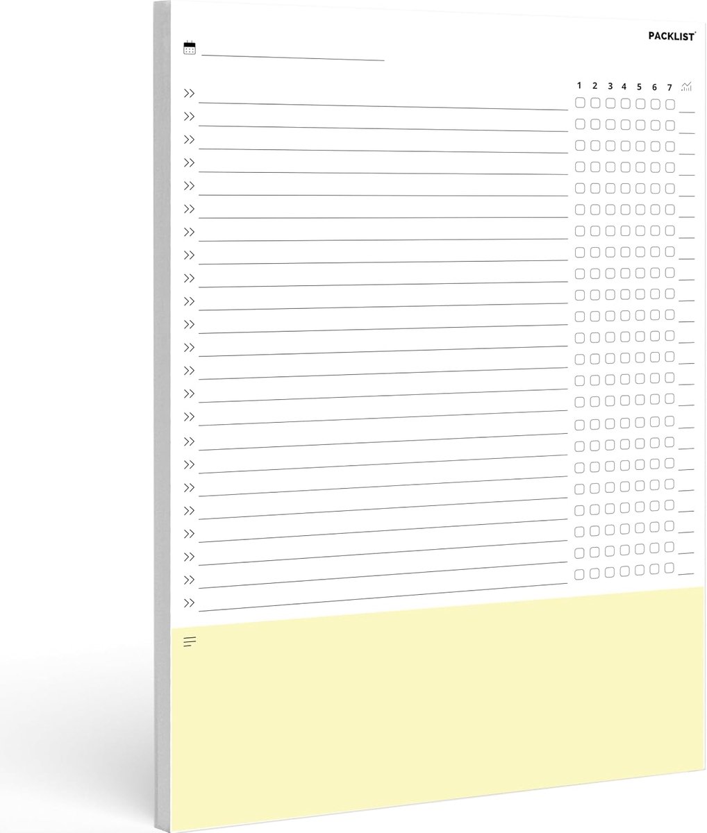 A4 Habit Tracker - Gewoontetracker om Productiviteit en Welzijn te