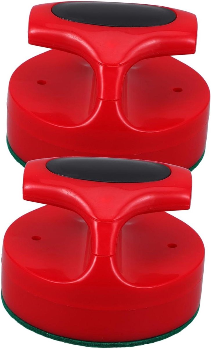 Airhockey Paddles - Puck Duwers - Tafelspel Toernooien - Stille Spelcontrole - 94 mm - Multi